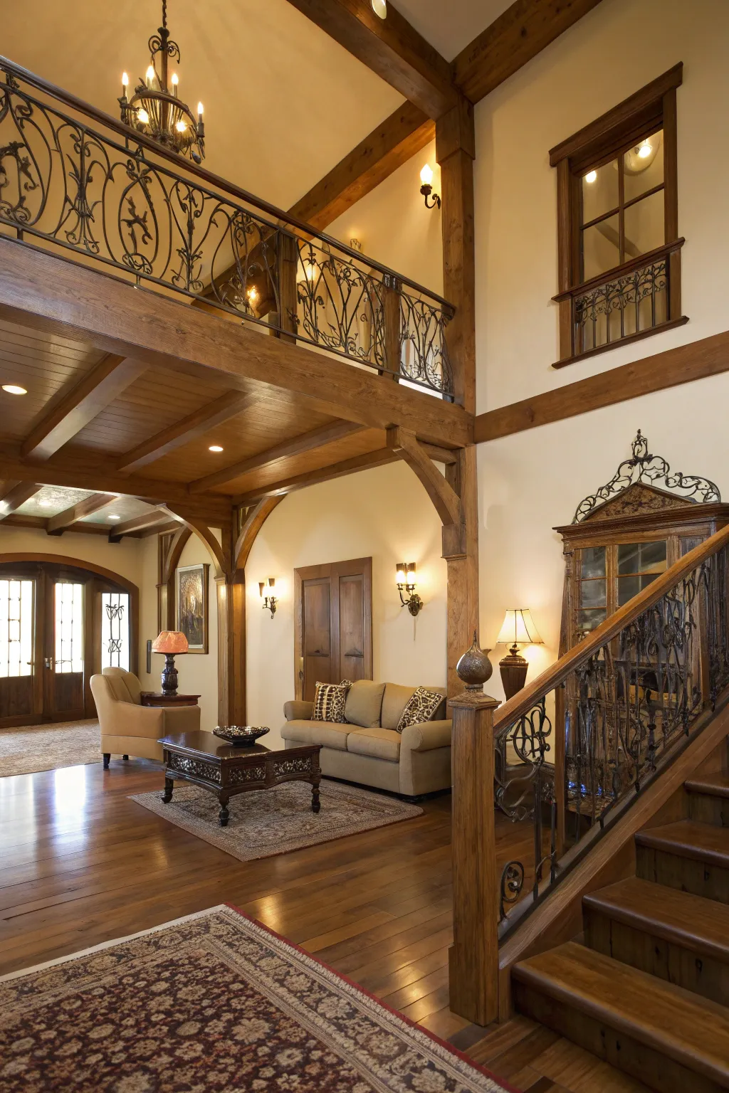 Sophisticated Upstairs Lounge Looks