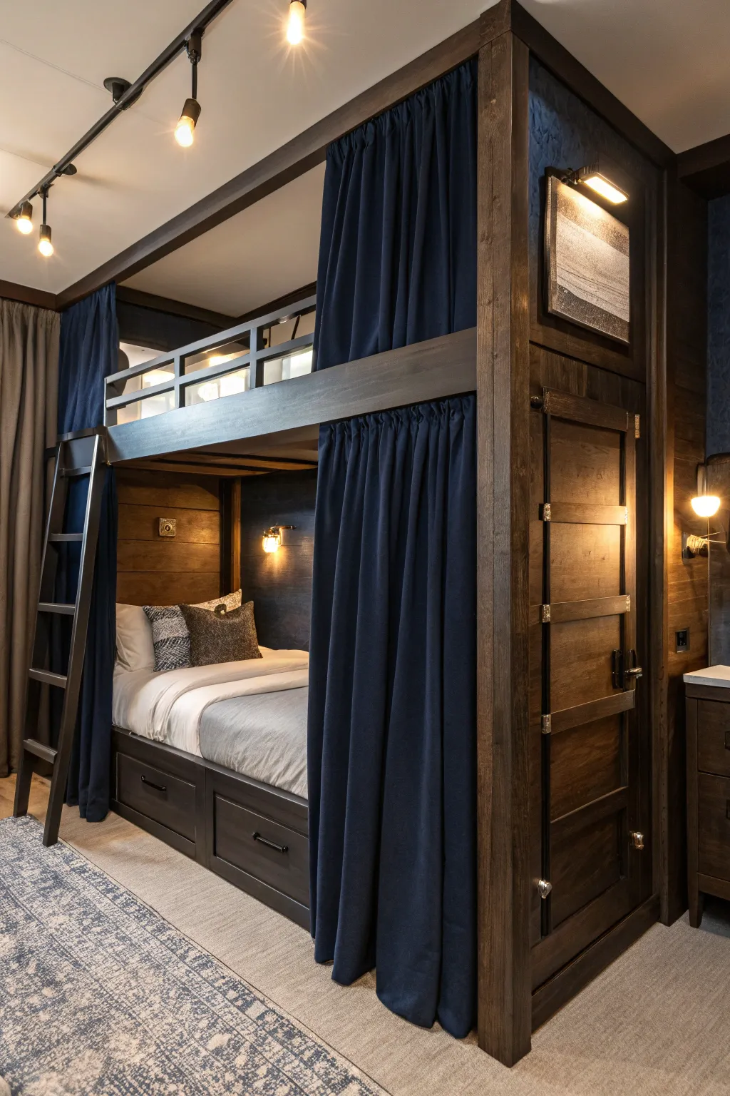 Photos of Stunning Built-In Bunk Beds