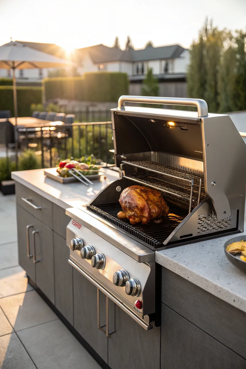 Stylish Ways to Integrate a Built-In Outdoor Grill