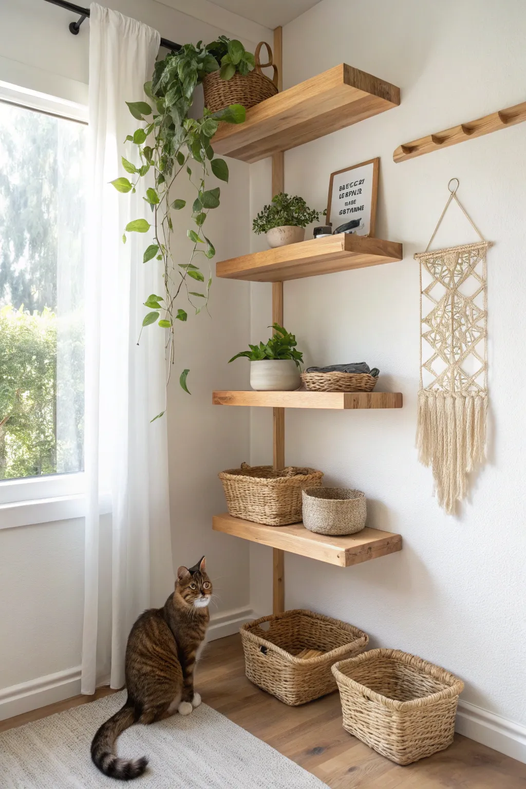 Creative Photo Ideas for Cat Shelving