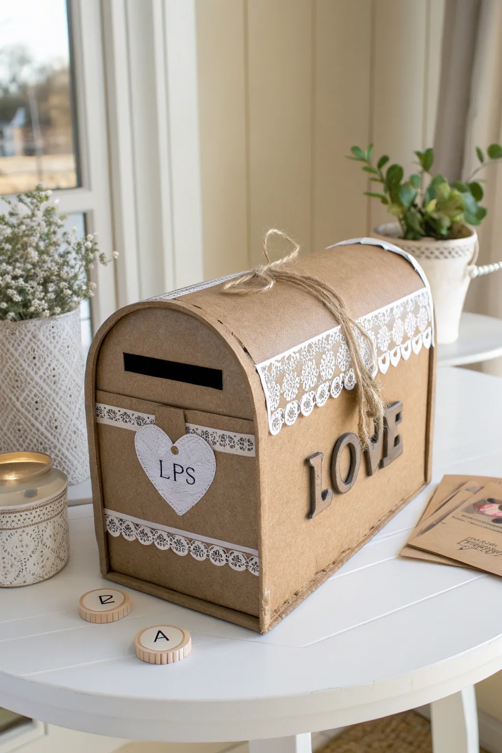 Stylish Valentine Mailbox Box Creations