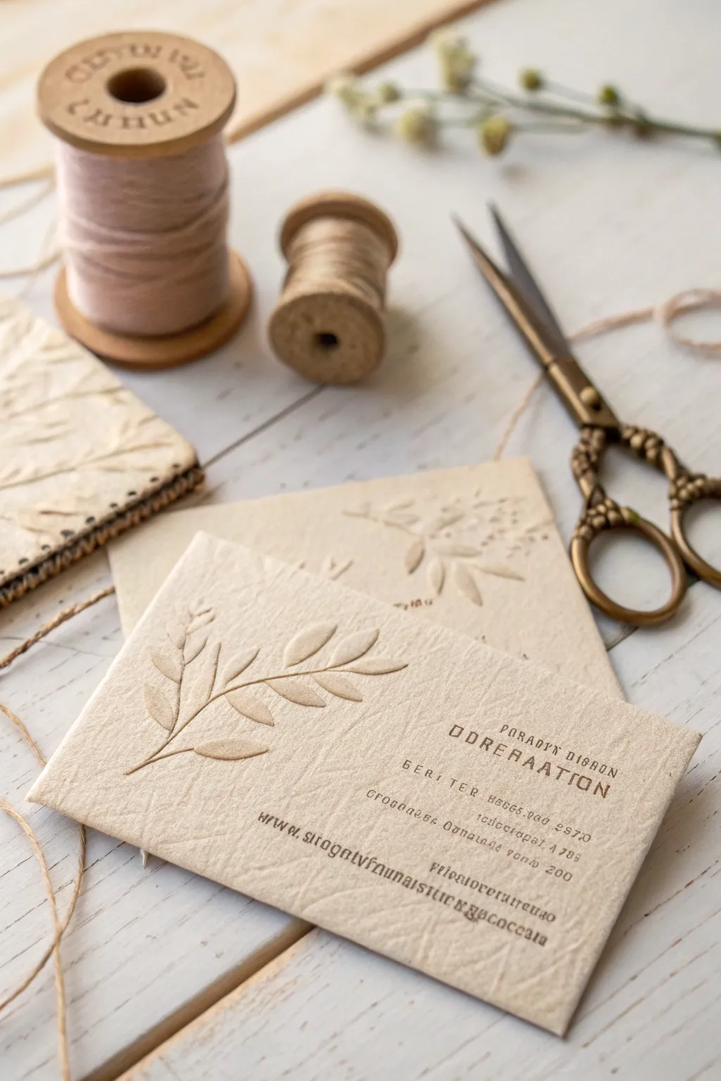 Stylish Approaches to Sewing Business Card Design