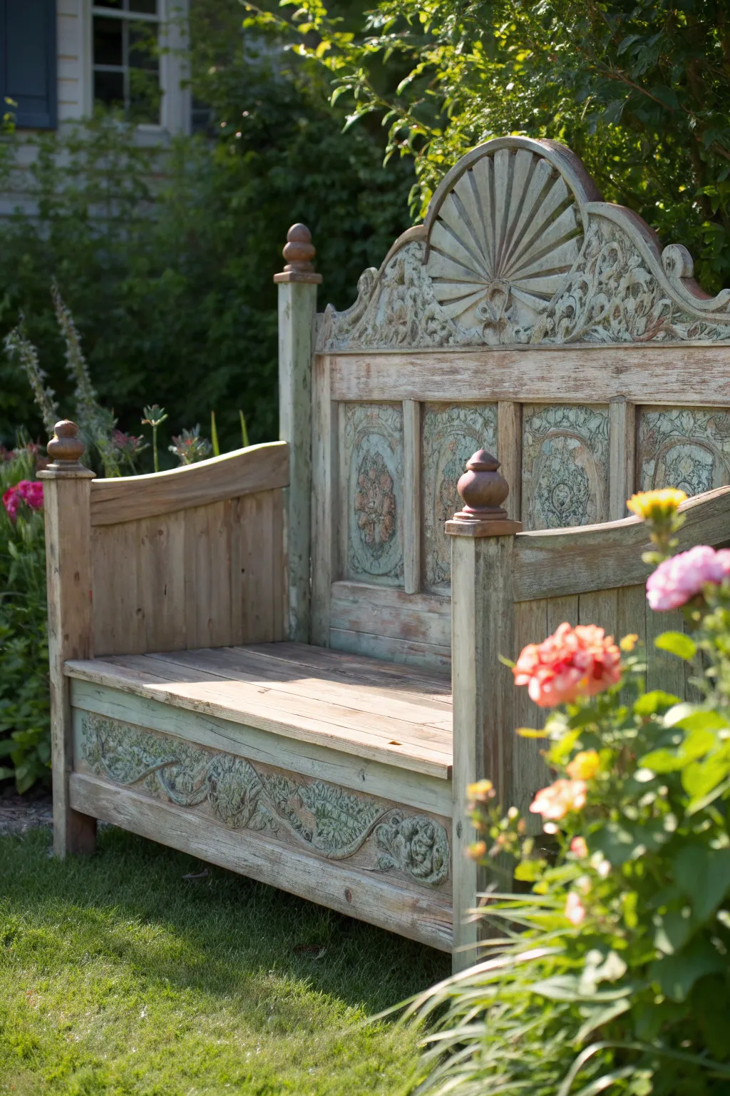 Stylish Ways to Repurpose Headboards into Benches