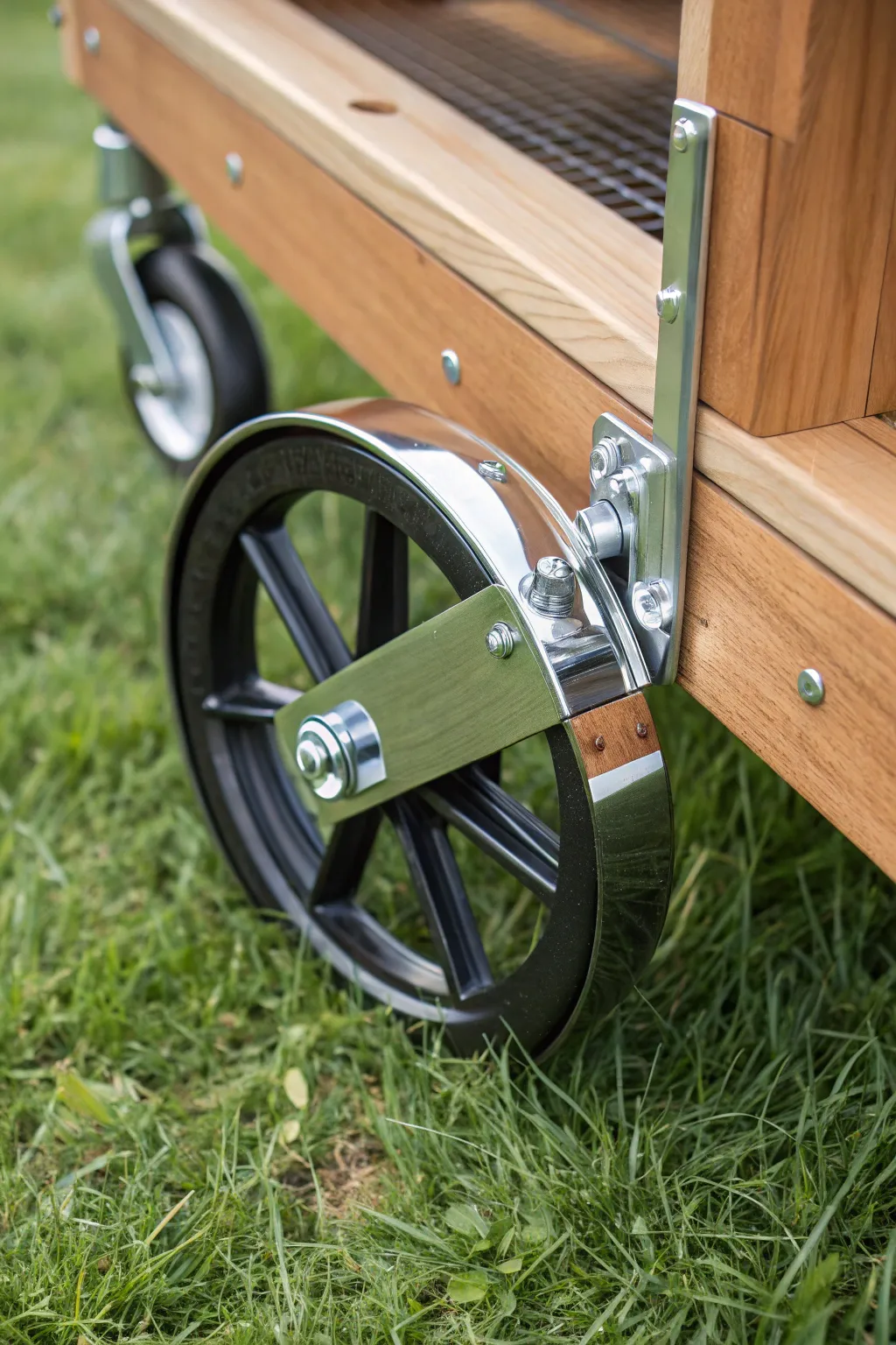 Stylish Wheel Options for Chicken Tractors