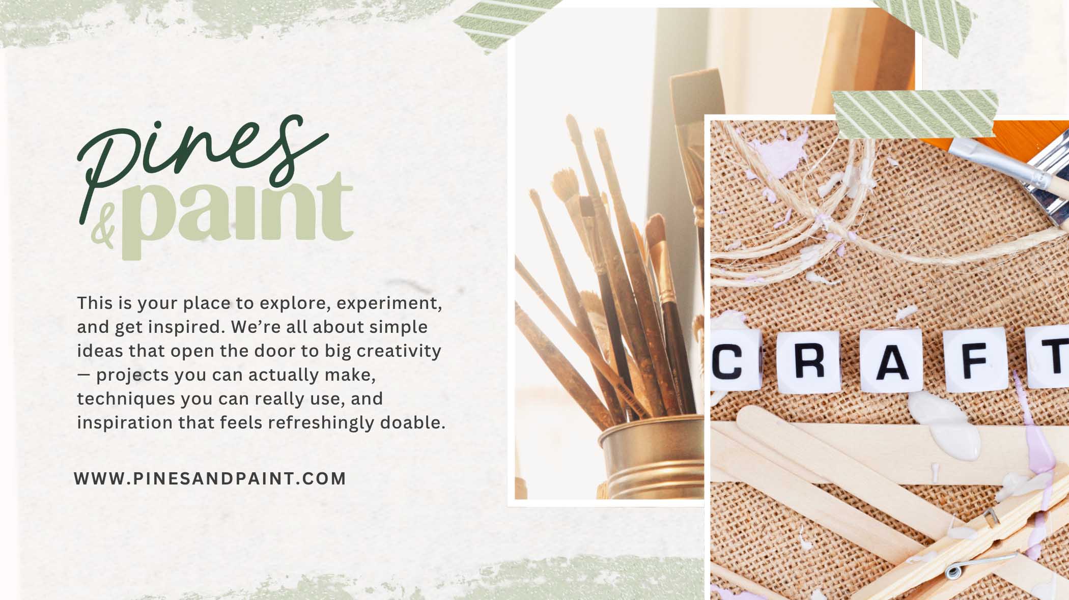 Pines & Paint Titelbild