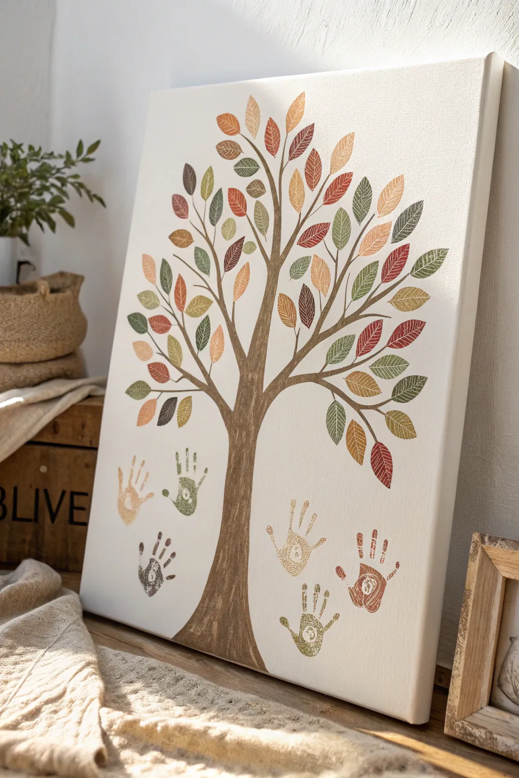 Family Handprint Canvas Inspiration for Your Next Artwork