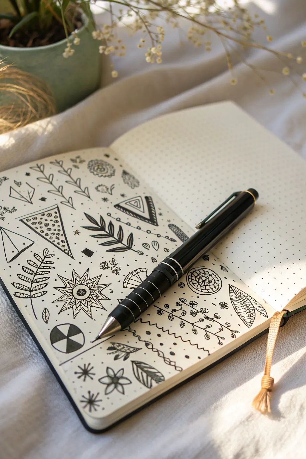 Exploring Different Styles of Pen Doodles