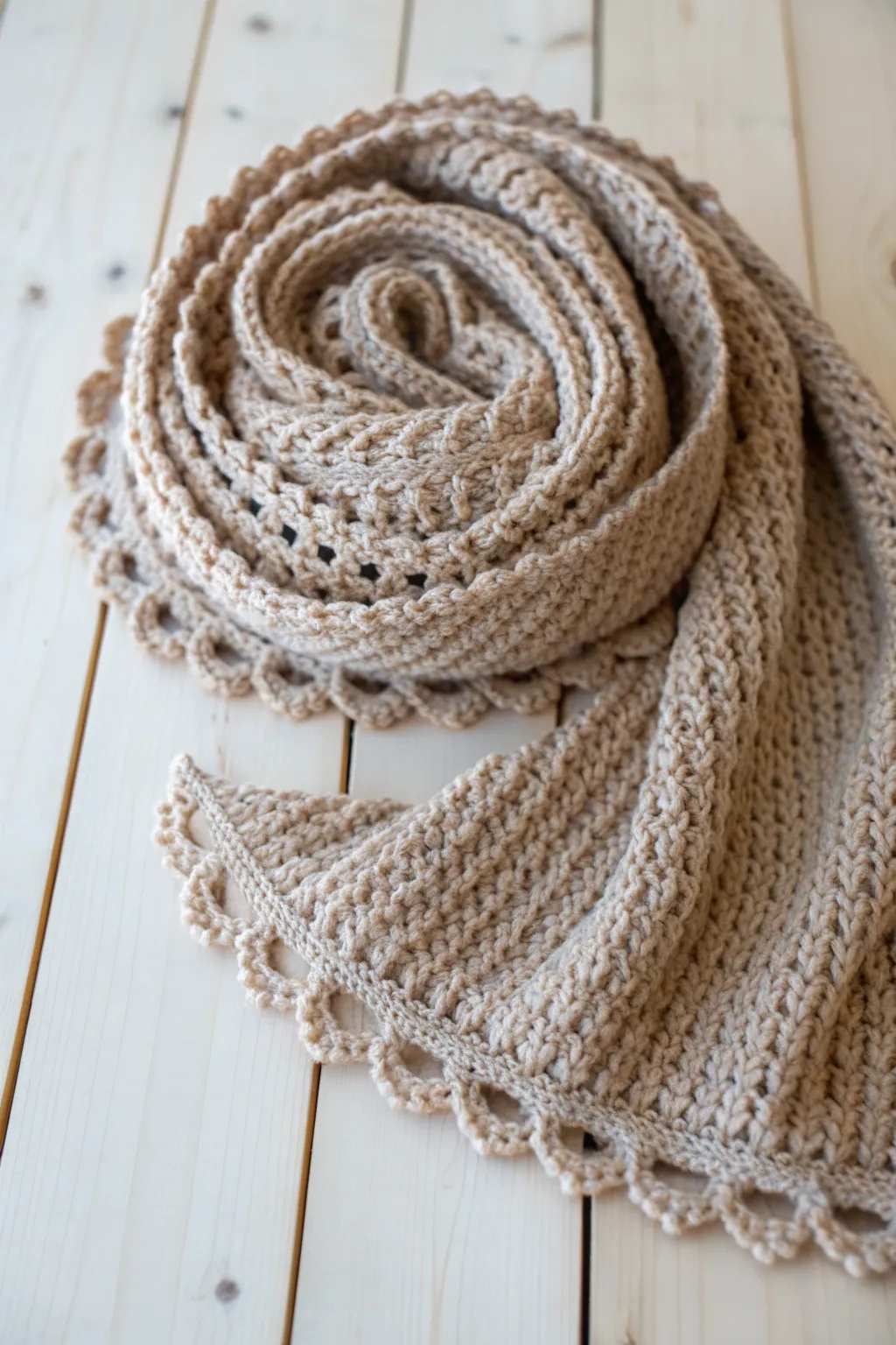 Stylish Crochet Scarf Edging Techniques